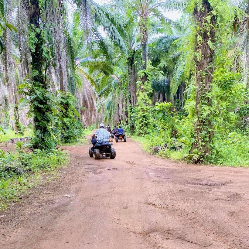 Krabi: Saitai Mountain Tail ATV Adventure - Extras included: water, rain gear, and the end-of-ride unwind