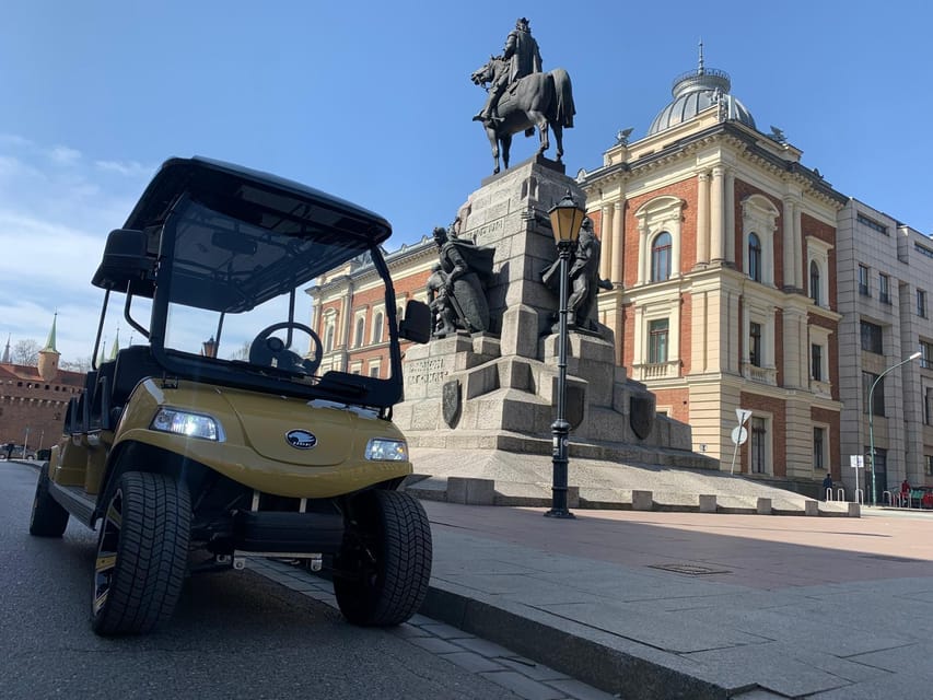 Krakow: Old Town City Sightseeing Tour Eco Buggy Golf Cart - The 50-Minute Route: From City Story to Wawel