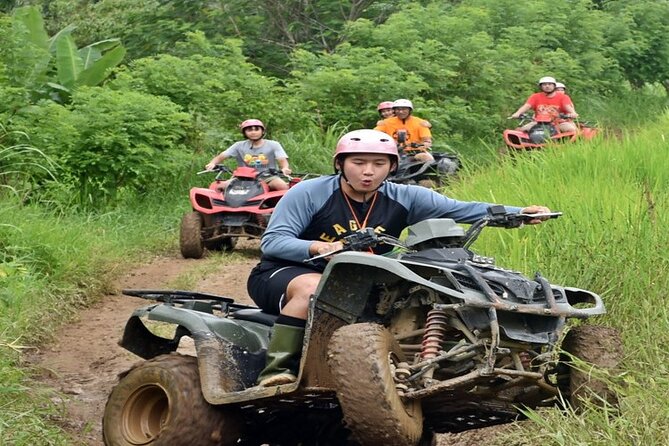 Kuber Bali ATV through Tunnel and Waterfall - The ride: rice fields, plantations, jungle puddles, and that long tunnel