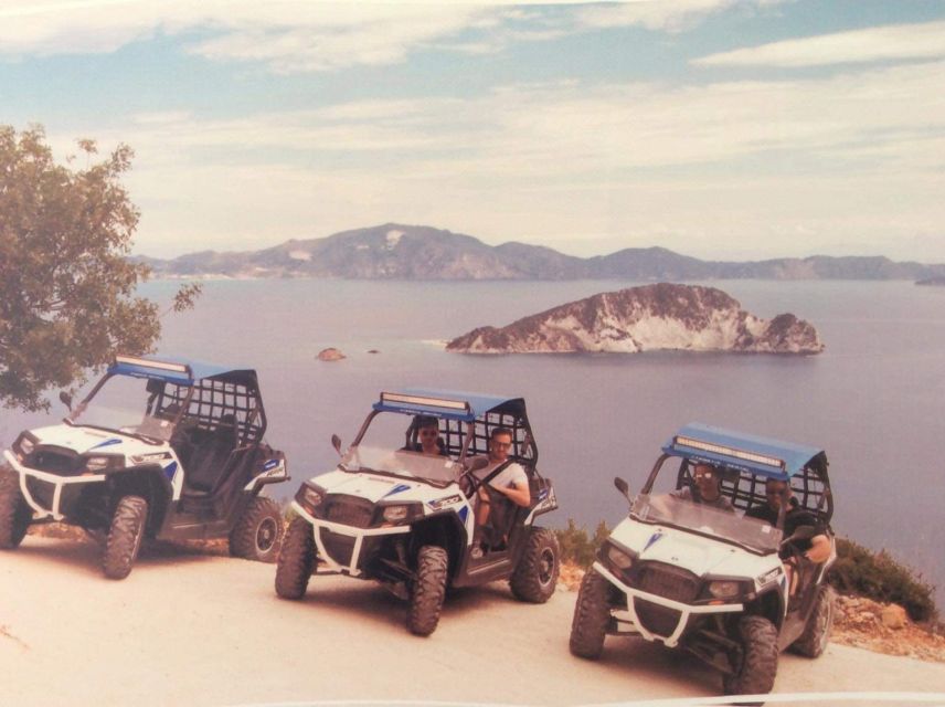 Laganas: Off-Road Buggy Adventure in Zakynthos with Lunch - Loucha lunch: Gina’s homemade Greek food in the shade