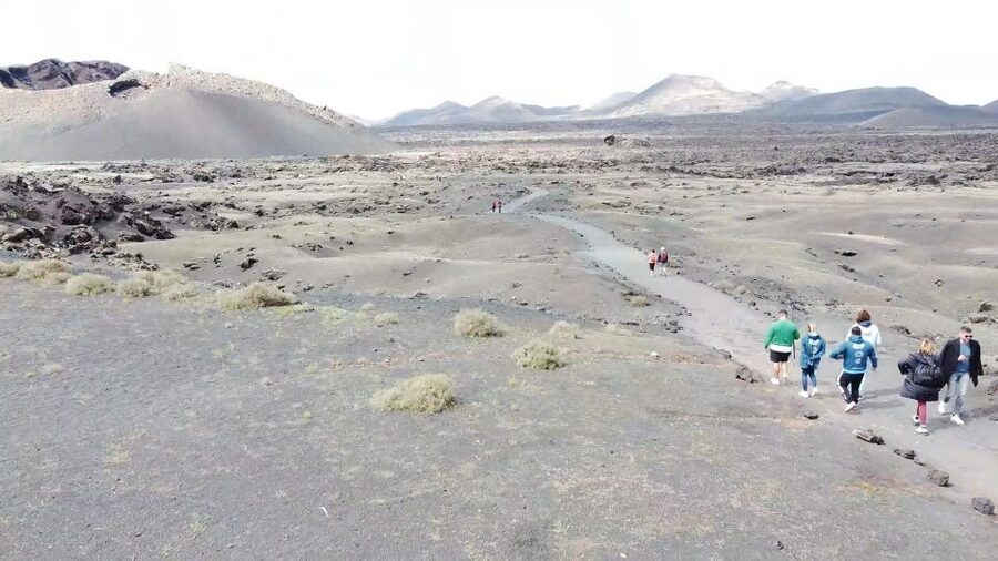 Lanzarote: On-Road Guided Buggy Volcano Tour - El Cuervo volcano walk: the part you’ll remember