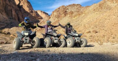 Las Vegas: 2.5-Hour Eldorado Canyon ATV & Ghost Town Tour - First stop: the 1861 ghost town walk (history you can see close up)