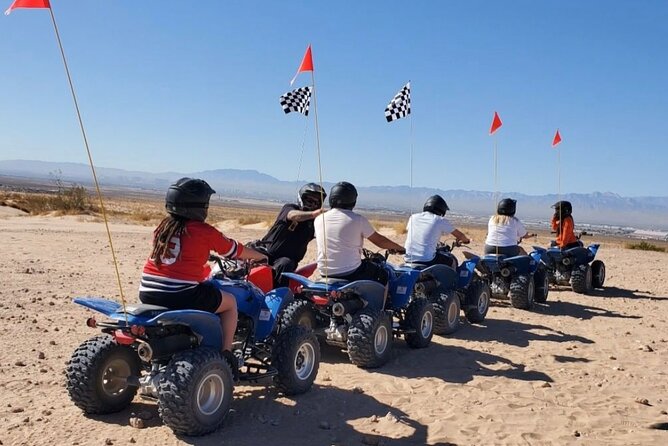 Las Vegas Dunes ATV Tour - The ATV portion: what 60 minutes feels like on Nellis Dunes