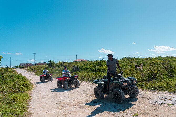 Lets Ride Adventures ATV Tour in Grand Turk - Stop 1: Grand Turk Beach Break for Turquoise Water Photos