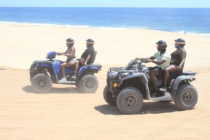 Los Cabos Beach & Desert Tour in Automatic ATV + Tequila Tasting - Choosing your ATV setup: single vs double, and the optional insurance reality