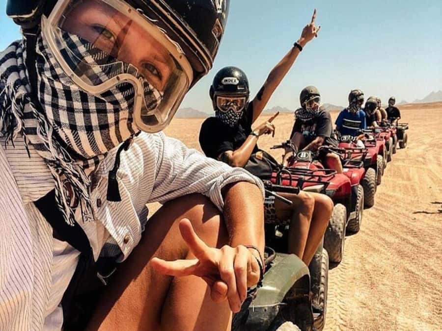 Luxor: Quad Bike Safari Experience - The Main Event: About 1 Hour of Quad Bike Riding in Luxor’s Sand
