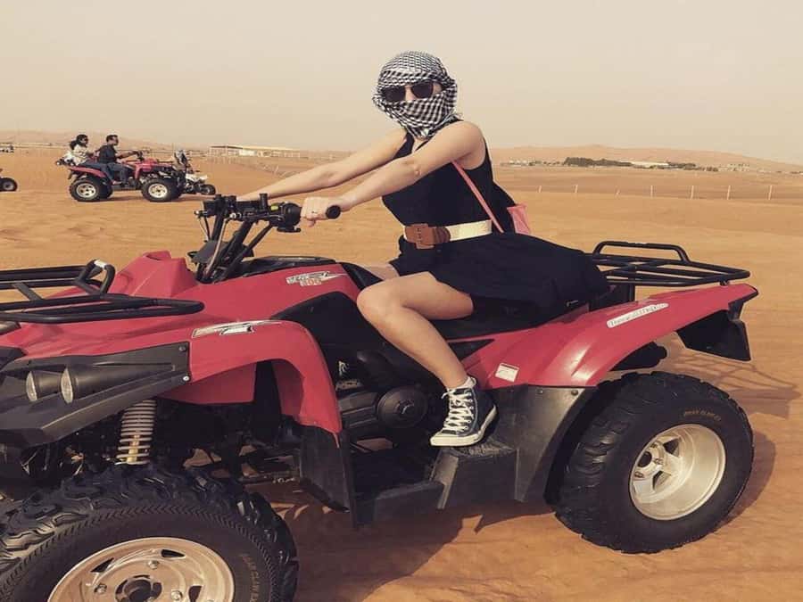 Luxor: Quad Bike Safari Experience - The Desert Hut Stop: Hibiscus Tea, Water, and Quick Rest