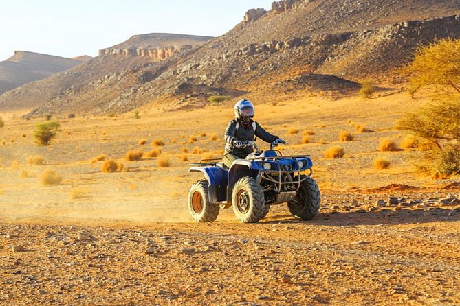 Luxury 2h quad in agafay with transportation - Mint tea break and the best kind of pause