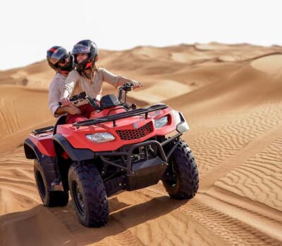 Luxury Dubai Desert Safari, BBQ, Camel Ride, Quad Bike, Show - The ride you came for: 4x4 dune bashing (and how the quad option changes it)
