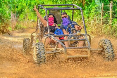 Macao Buggy Adventure & Cenote Splash – 4 Hours - The cenote cave dip: cool water, limited space, and how to enjoy it