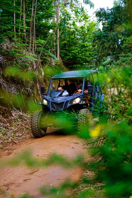 Madeira: Can-Am Off-Road Buggy Guided Adventure - Rainy-day mud is real here (and it can be the best version)