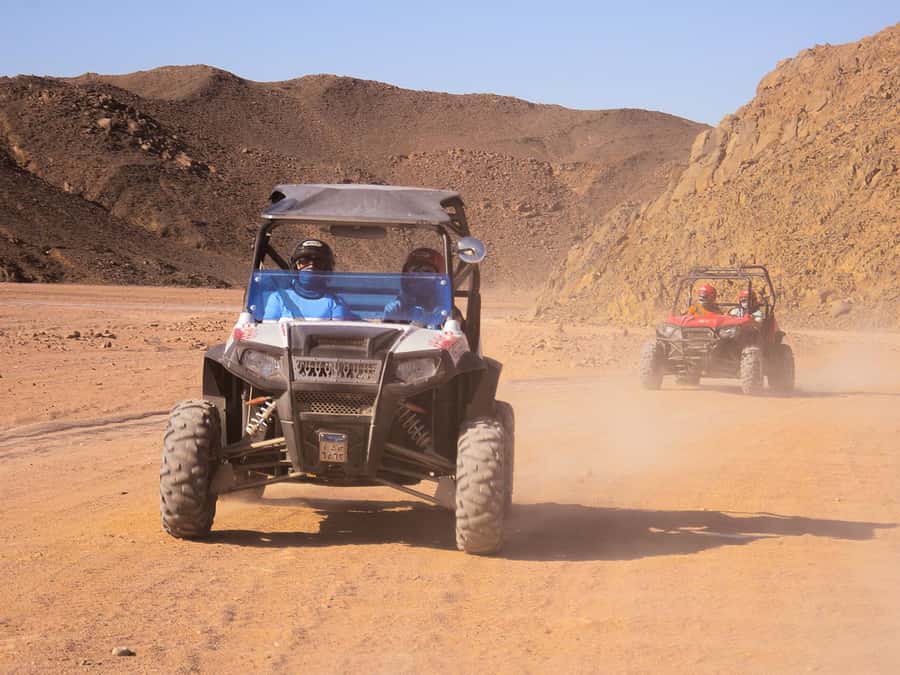 Makadi Bay: ATV, Sea View, Camel, Stargazing, Dinner & Show - The Quad Ride Itself: Safety Briefing, Helmets, and Skill Levels