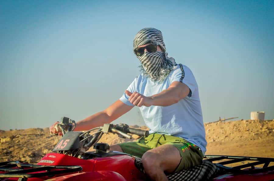Makadi Bay: ATV, Sea View, Camel, Stargazing, Dinner & Show - The Camel Ride: A Cute Bonus, Not a Full Ride