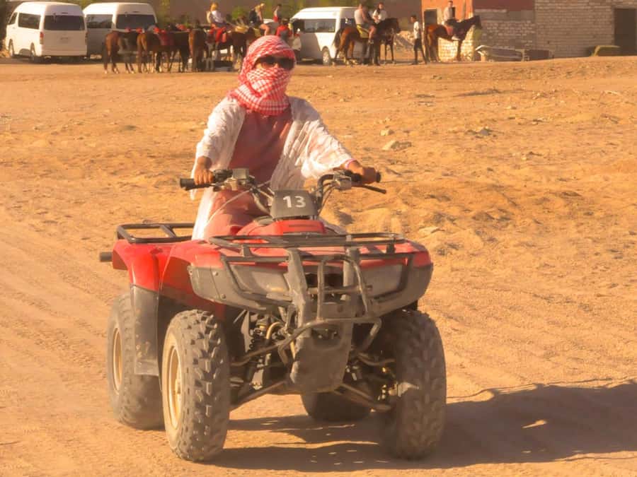 Makadi Bay: Mega Tour Jeep, ATV, Buggy, Camel, Dinner & Show - 4WD jeep safari, mirages, and open-plains time