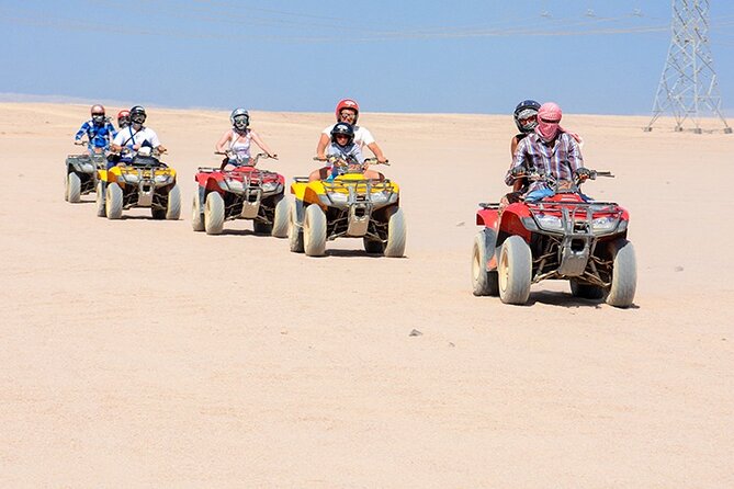 Makadi Bay: Sunset Quad & ATV Adventure & Seaview - Where Makadi Bay desert quad rides connect with the Red Sea