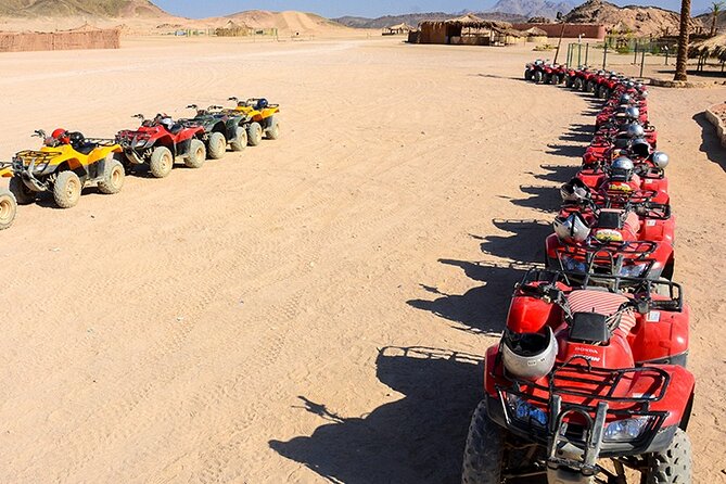 Makadi Bay: Sunset Quad & ATV Adventure & Seaview - The 2-hour quad ride: desert plains, dune turns, sea-view stops
