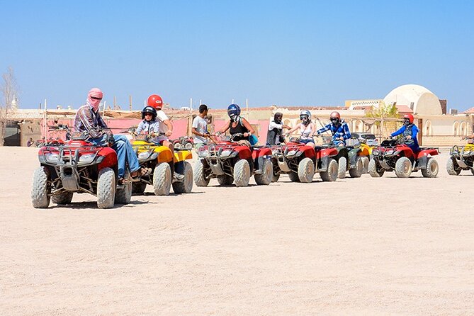 Makadi Bay: Sunset Quad & ATV Adventure & Seaview - Sunset dinner, show, and telescopes under desert skies