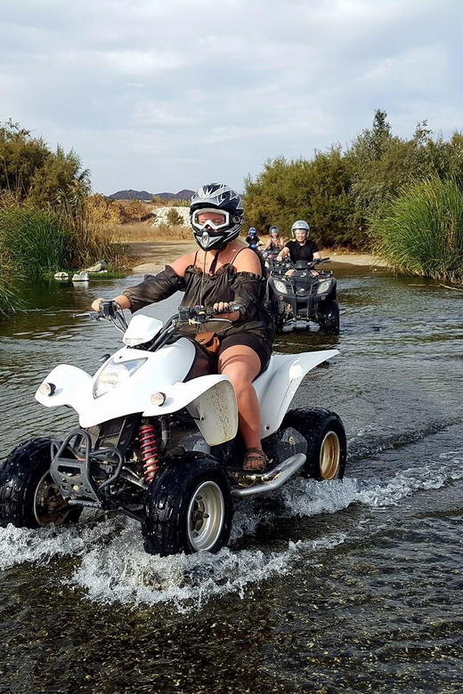 Malaga: Land and River Guided Quad Tour 1-Hour (2-Persons) - Guadalhorce River crossing: where the adrenaline (and splash) happens
