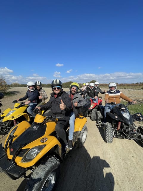 Malaga: Land and River Guided Quad Tour 1-Hour (2-Persons) - More Guadalhorce time: dunes, off-road driving, and photo stops