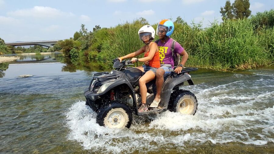 Málaga: Off-Road 2-Seater Quad Tour through Land and River - Key things to know before you go