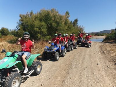 Málaga: Off-Road 2-Seater Quad Tour through Land and River - Getting geared up in Málaga: what the start is really like