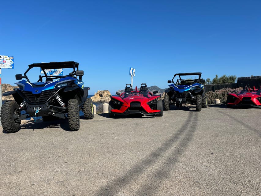 Mallorca: Formula Car and Buggy combo tour - Slingshot vs buggy: know the transmission before you book
