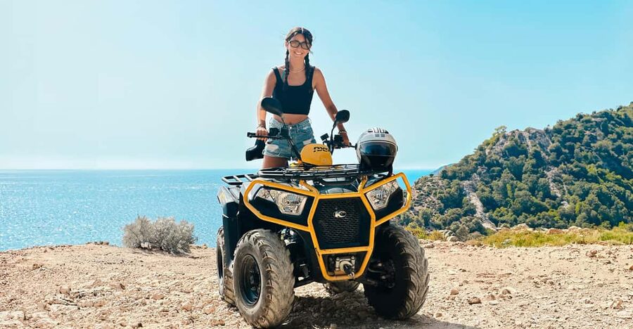 Mallorca : From Santa Ponsa - 3h Quad tour with guide - Crystal coves and photo breaks: where the water looks unreal