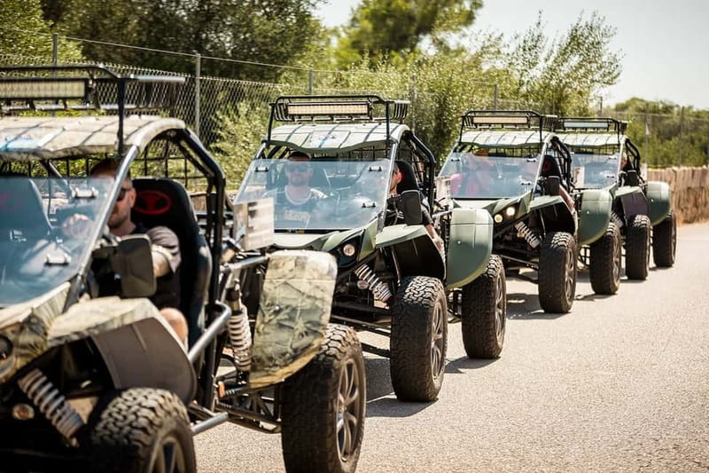 Mallorca: On Road Buggy Tour + Panorama View + Snorkeling - Driving Rules and Safety: The Manual Gearbox Detail Isn’t Small