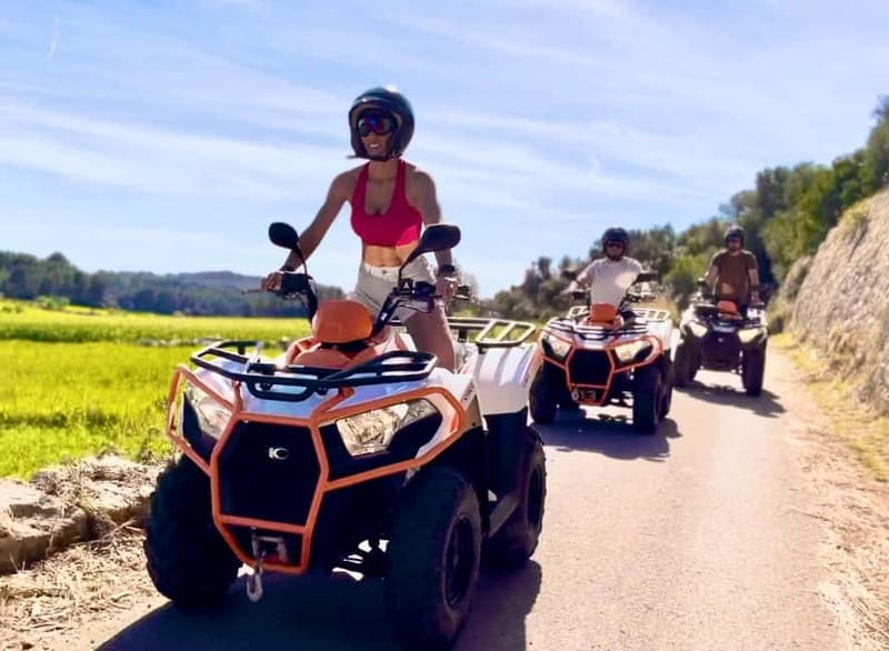 Mallorca: Quad Bike Tour, Snorkeling, and Cliff Jumping - Starting the Ride in Palma: Training You Actually Need