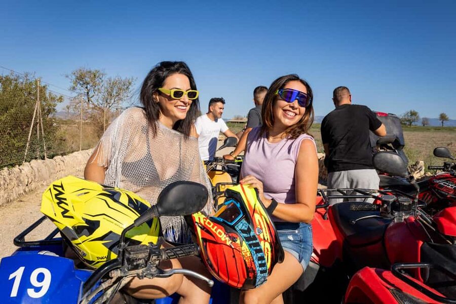 Mallorca: Quad Tour to the top of the mountain & swim - Entering Mallorca’s interior by quad bike
