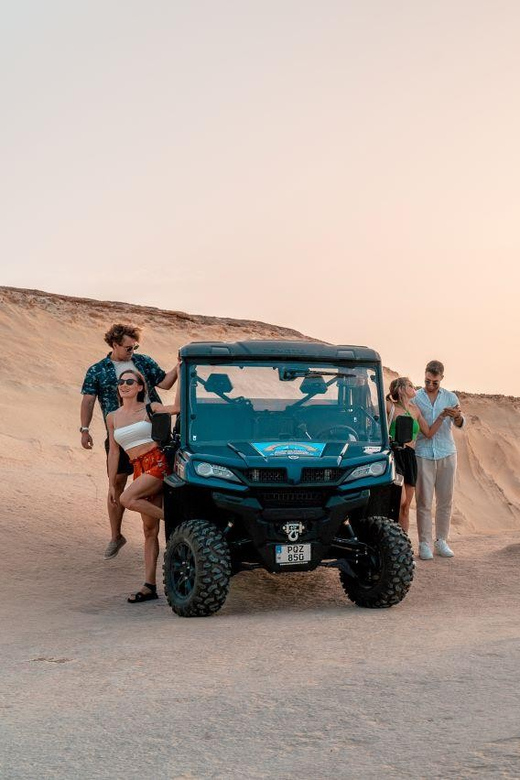 Malta: Gozo Buggy Tour with Lunch, Boat Cruise and Transfers - Xwejni Salt Pans and the swim stop at Xwejni Bay: hands-on nature, then a real cooldown