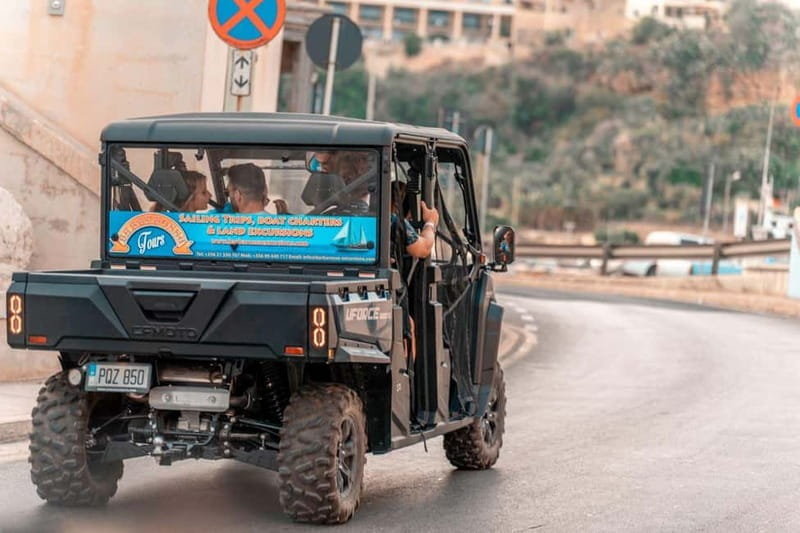 Malta: Gozo Buggy Tour with Lunch, Boat Cruise and Transfers - How the day flows: Malta pickup, boat crossings, then Gozo buggy driving