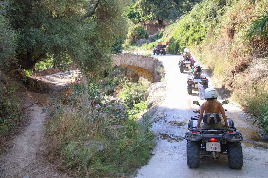 Marbella: Costa del Sol Shared Quad Tour - The real appeal: inland Marbella on a quad bike