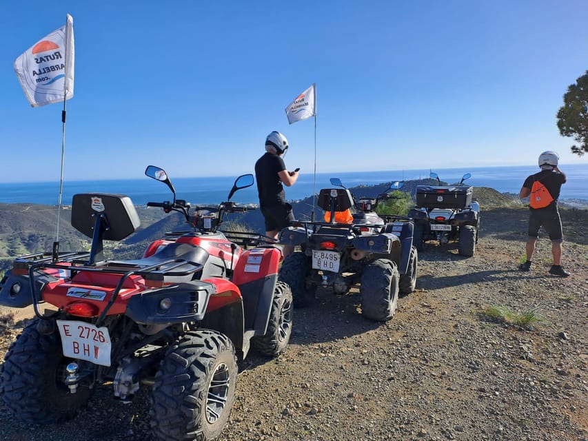 Marbella: Costa del Sol Shared Quad Tour - The ride back: adrenaline, but still guided