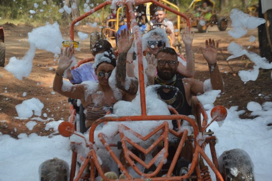 Marmaris: Buggy Safari with Water Fight & Transfer - Riding the woods and dunes: muddy tracks plus the water fight