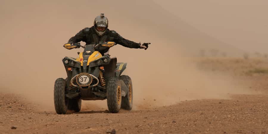 Marrakech: 3-Hour Quad Bike Adventure - Dry River Crossings That Add The Saharan Feeling