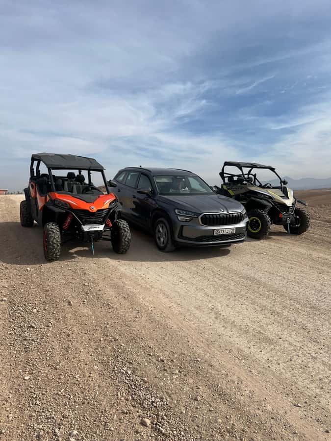 Marrakech: Agafay Desert Buggy bike 1000cc, Tea & Transfer - Agafay Desert: why this buggy ride works near Marrakech