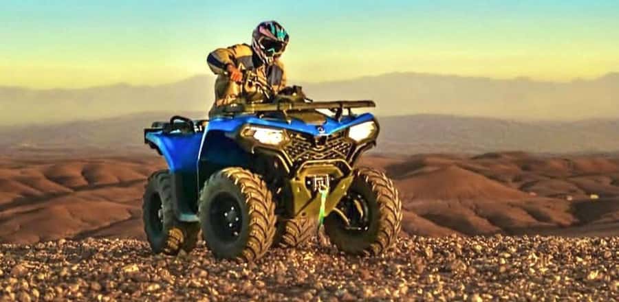 Marrakech: Agafay Desert Camel, Quad Bike & Dinner Show - Sunset camel ride: the most photogenic 15 minutes of the day