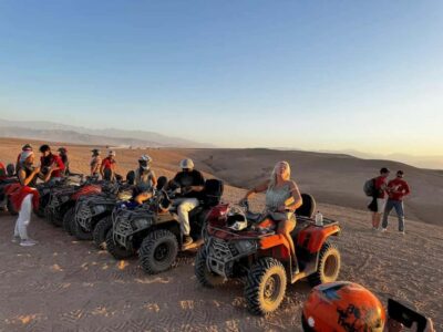 Marrakech: Agafay Desert Camel, Quad Bike & Dinner Show - The quad-bike session: adrenaline, safety briefing, and real desert terrain
