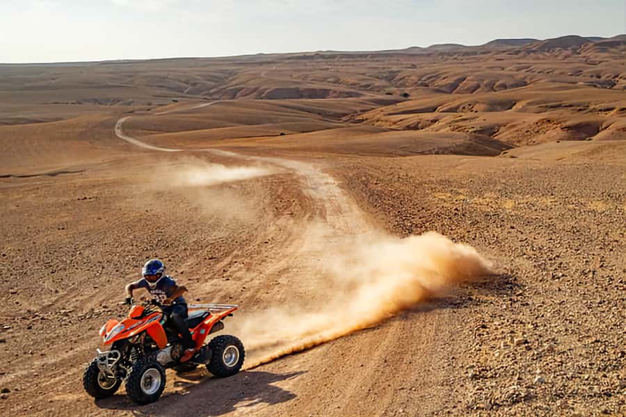 Marrakech: Agafay Desert Dinner Show with Quad Bike & Camel - Argan oil stop and tea break: what the learning adds