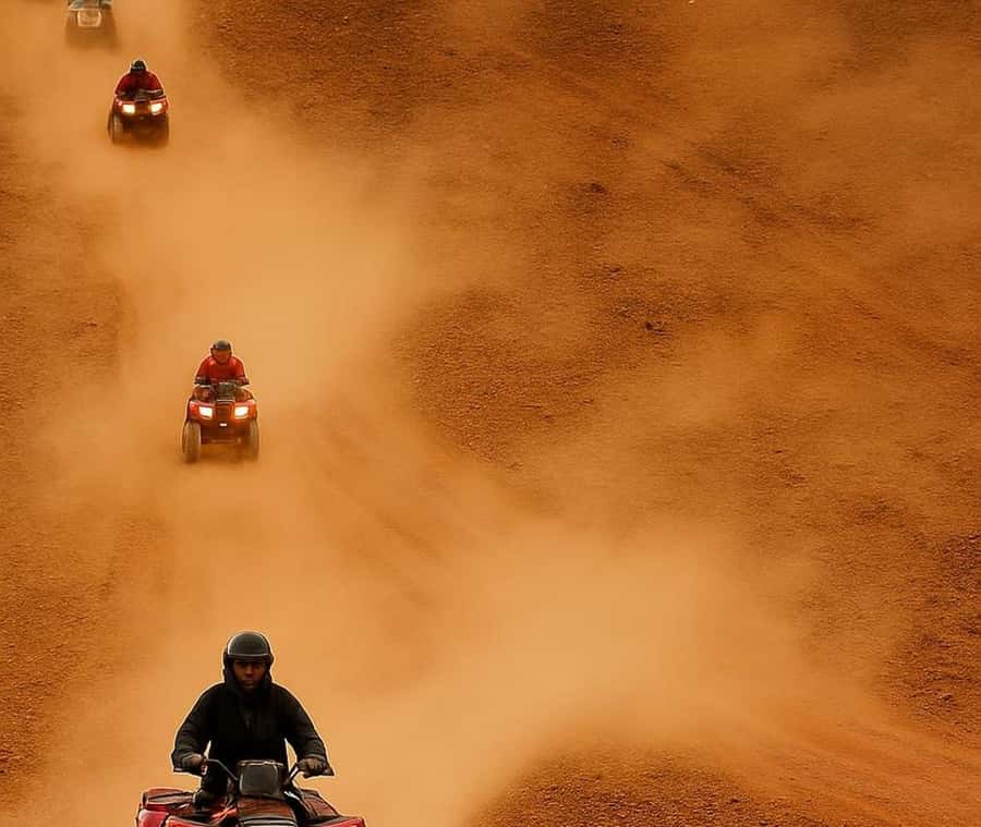 Marrakech: Agafay Desert Dinner Show with Quad Bike & Camel - Dinner under the stars: Moroccan food plus Berber music and fire dancers
