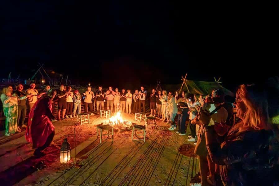 Marrakech: Agafay Desert Dinner Show with Quad Bike & Camel - From Marrakech pickup to High Atlas views you can actually use