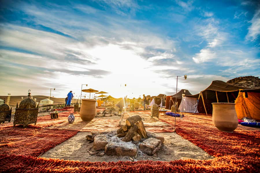 Marrakech: Agafay Desert Escape with Quad or Camel Ride - Dinner in the Original Camp Agafay area: what you’ll likely eat