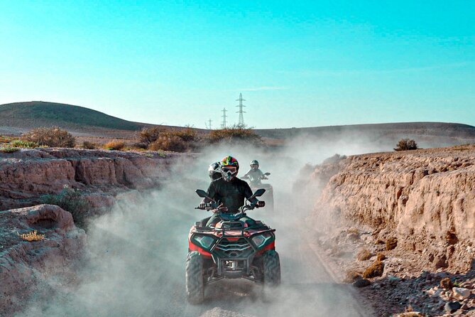 Marrakech Agafay Desert Package Quad Bike&Camel POOL Dinner Show. - Camp time, photos, and pool swim: why the schedule matters
