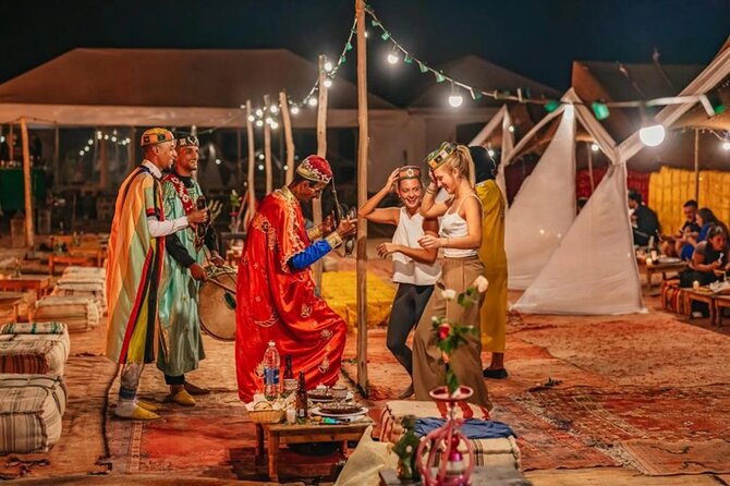 Marrakech Agafay Desert Package Quad Bike&Camel POOL Dinner Show. - Camel ride: classic, short, and surprisingly meaningful