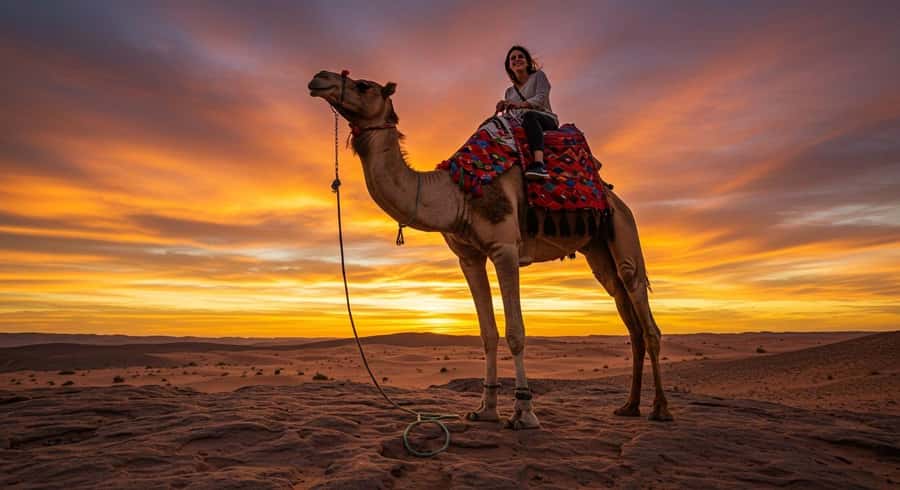Marrakech: Agafay Desert Quad Bike & Camel Ride with Dinner - Camel ride at sunset: why this part hits harder than you expect
