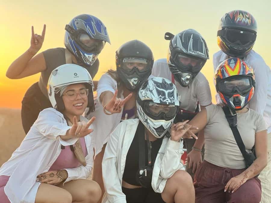 Marrakech: Agafay Desert Quad Bike & Camel Ride with Dinner - Dinner under the stars: tajine, tea, and the show lineup