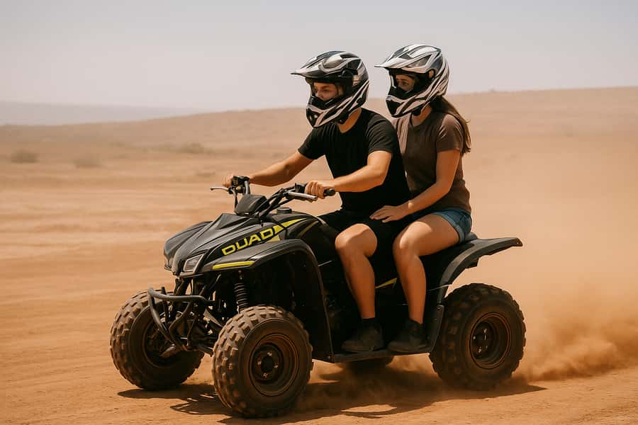 Marrakech: Agafay Desert Quad Bike with Camels & Dinner Show - Agafay Desert at Sunset: Why This Works as a Marrakech Escape