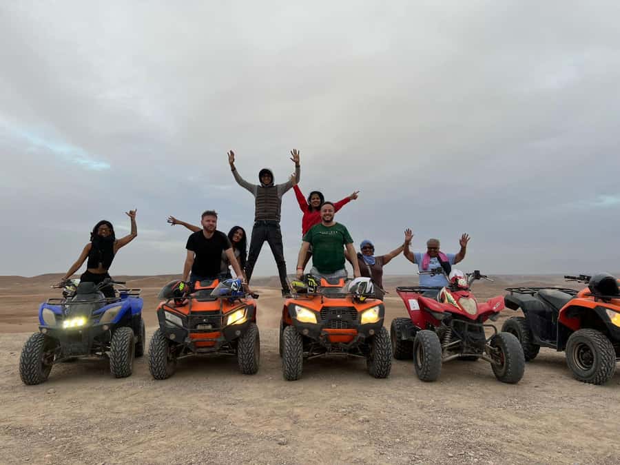 Marrakech: Agafay Desert Quad Biking & Dinner Show - Agafay Desert: The Sahara feeling, closer to Marrakech