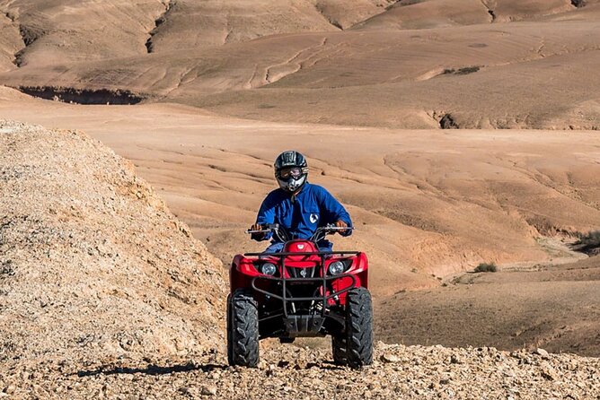 Marrakech: Agafay Desert Tour ,Camel Ride&quad bike and Dinner - Dinner Under the Stars: Arabian Food Meets a Show-Forward Evening